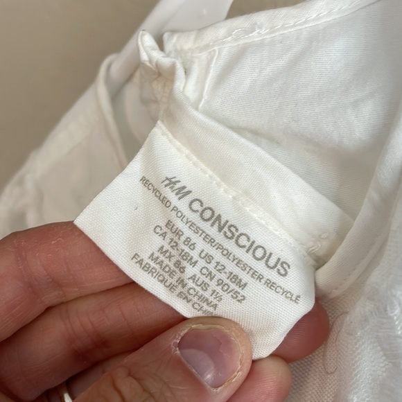 H&M Baptism Dress Christening Dress 12-18mos - Picture 3 of 5